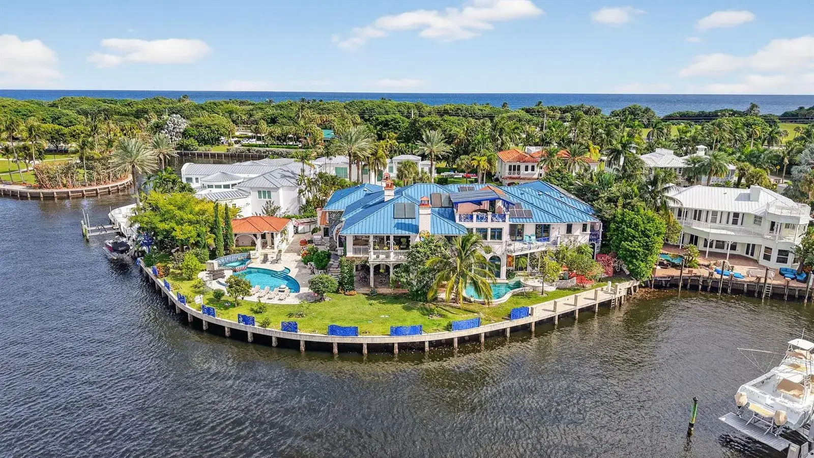 12 bedroom 10 bath Residential for sale at 1201 Marble Way, Boca Raton FL 33432