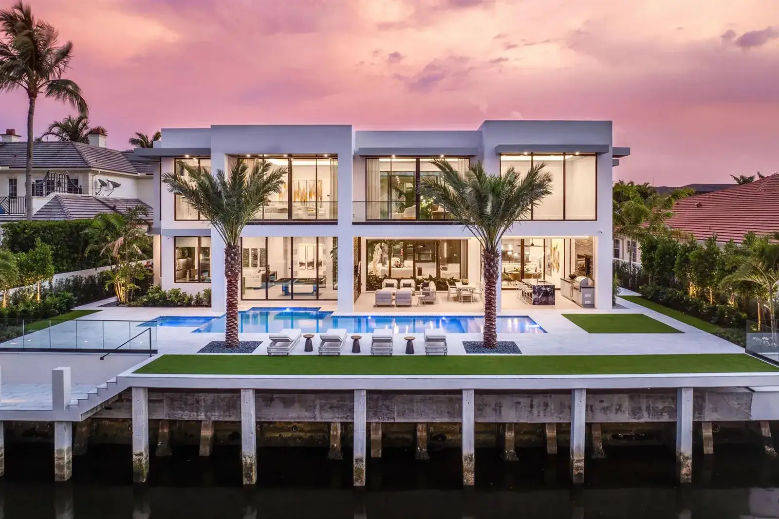 6 bedroom 7 bath Residential for sale at 169 W Coconut Palm Road, Boca Raton FL 33432