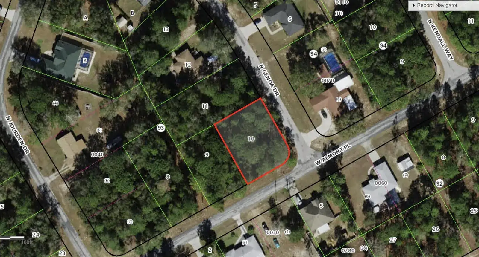 Land/Boat Docks for sale at 1021 W Almont Place, FL 34434