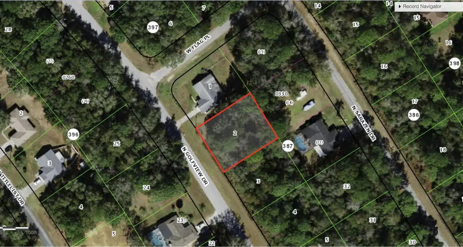 Land/Boat Docks for sale at 8525 N Golfview Drive, FL 34434