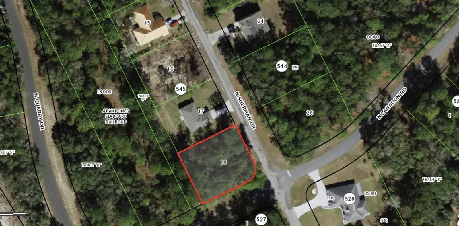Land/Boat Docks for sale at 9524 N Sherman Drive, FL 34434