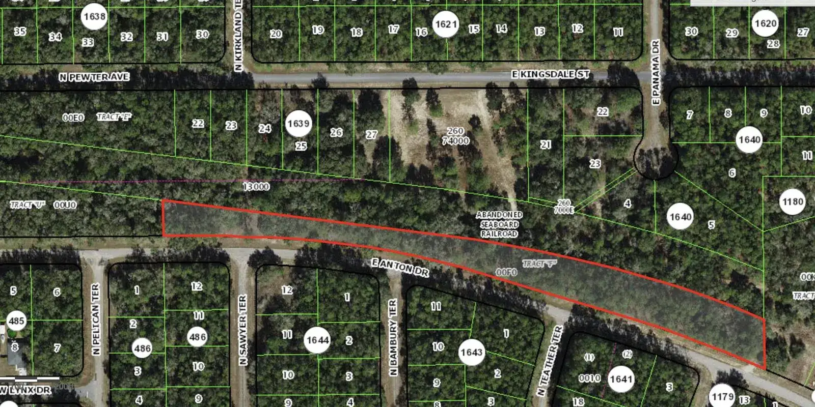 Land/Boat Docks for sale at 0 E Anton Drive, FL 34434