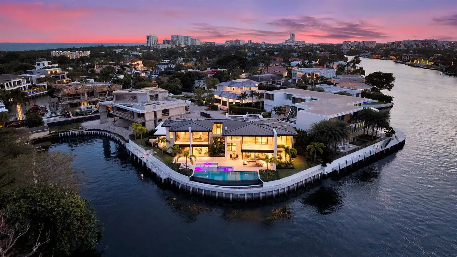 5 bedroom 5 bath Residential for sale at 829 Orchid Drive, Boca Raton FL 33432