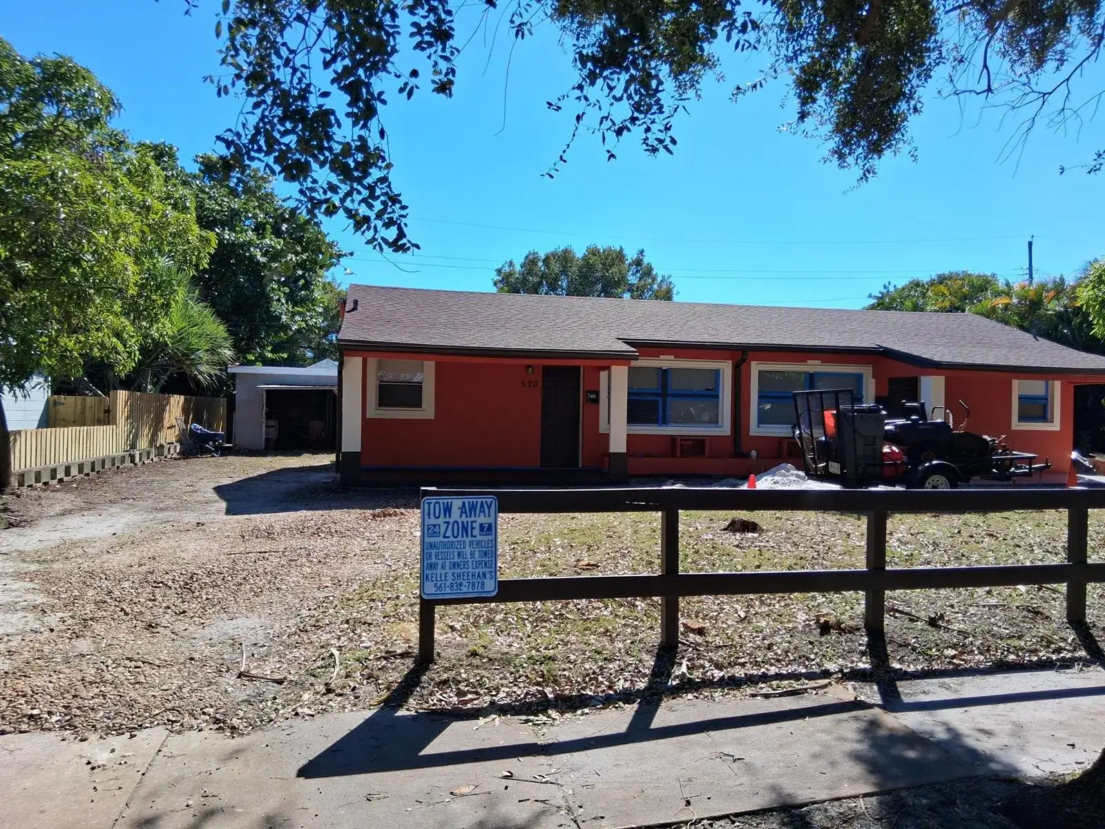 2 bedroom 1 bath Residential Lease for rent at 520 52nd Street, West Palm Beach FL 33407