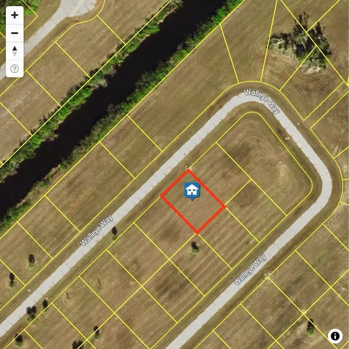 Land/Boat Docks for sale at 13541 Walleye Way, FL 33946