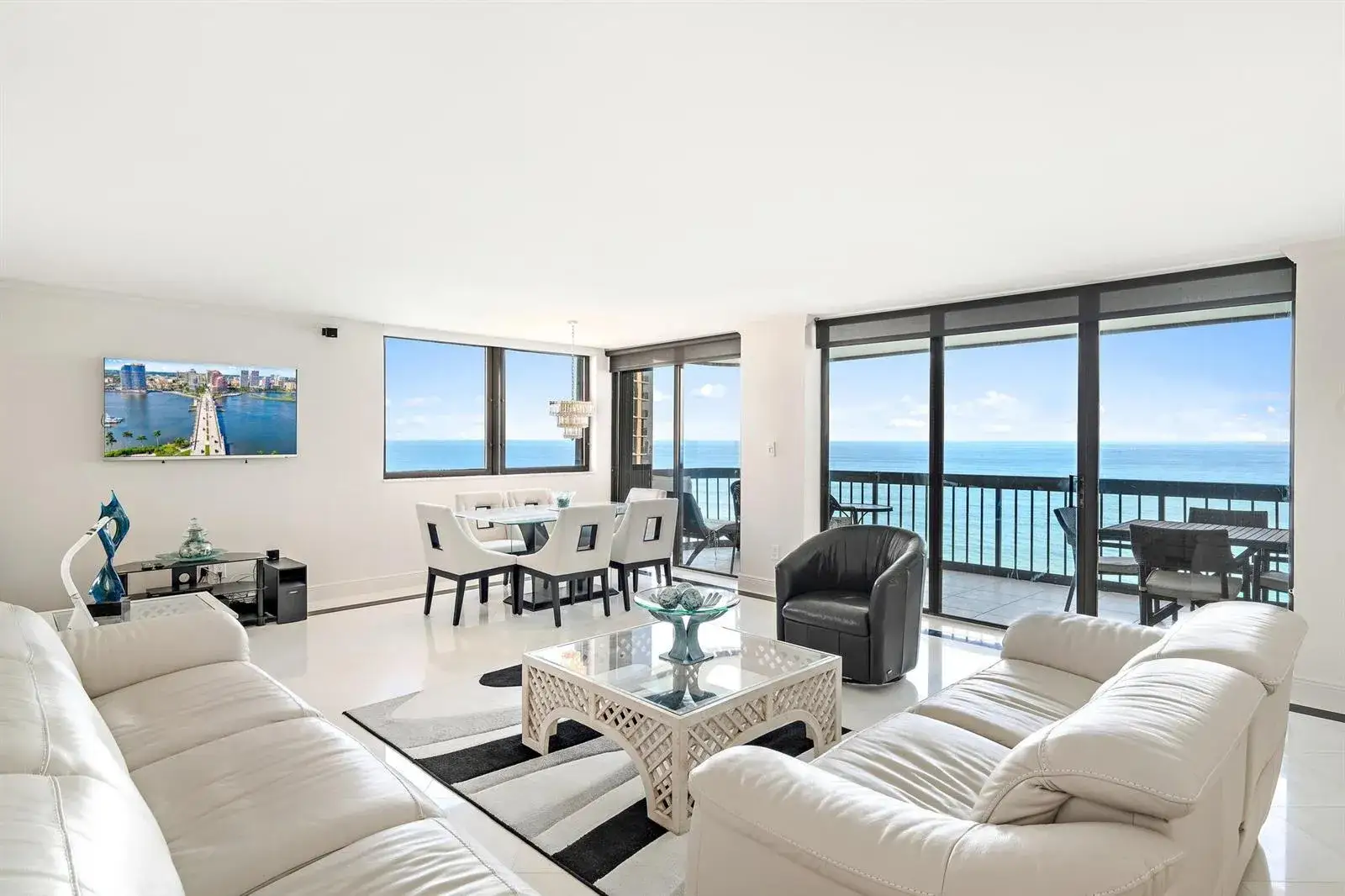 2 bedroom 2 bath Residential Lease for rent at 5380 N Ocean Drive # 19e, Singer Island FL 33404