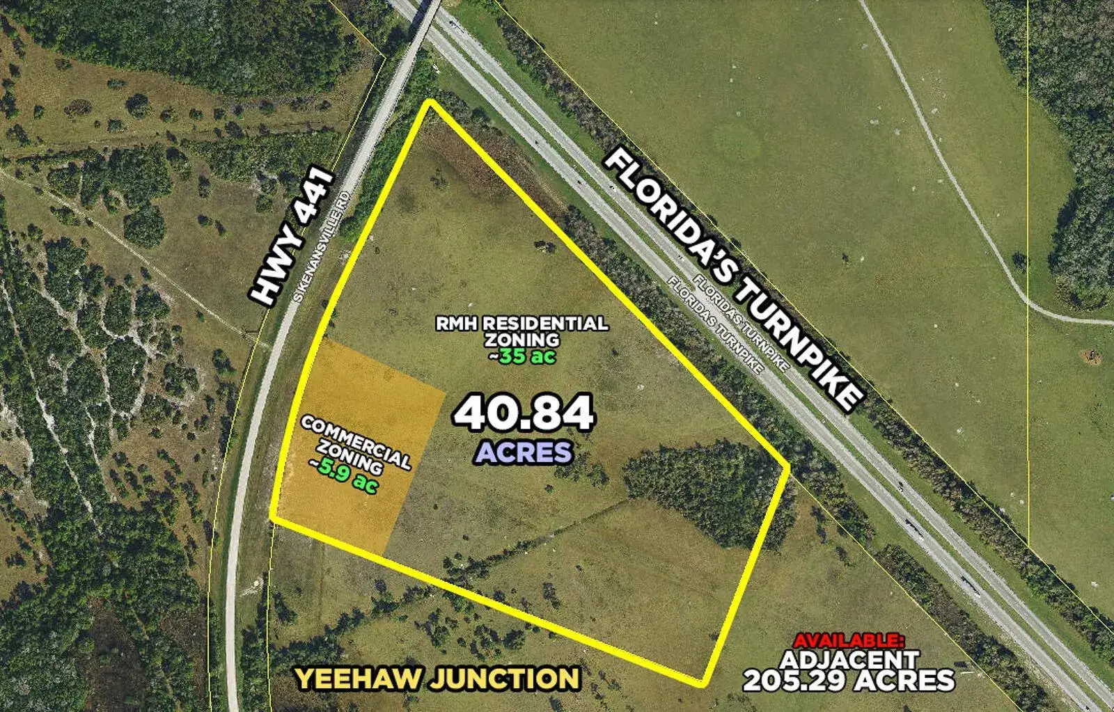 Commercial Land for sale at 5001 S Kenansville Road, Okeechobee FL 34972