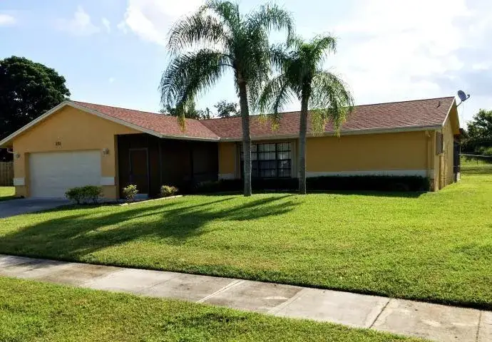 3 bedroom 2 bath Residential Lease for rent at 221 Bilbao Street, Royal Palm Beach FL 33411