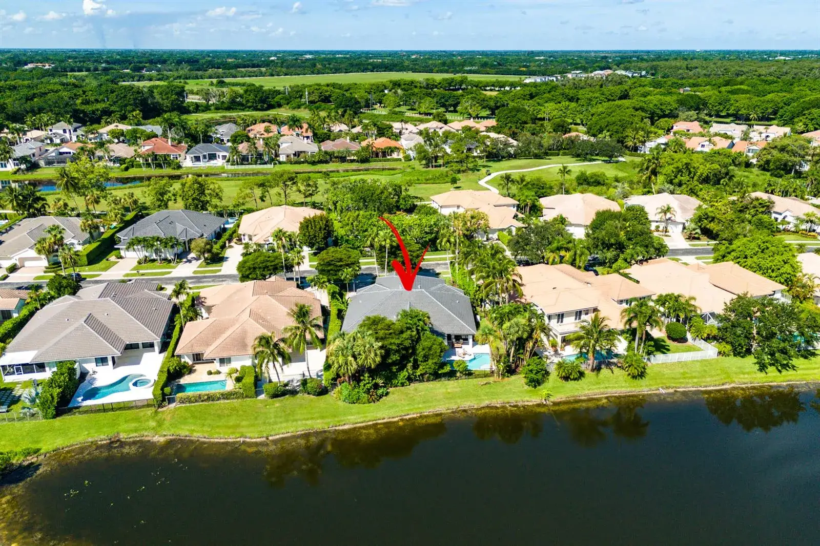 3 bedroom 3 bath Residential for sale at 2800 Twin Oaks Way, Wellington FL 33414