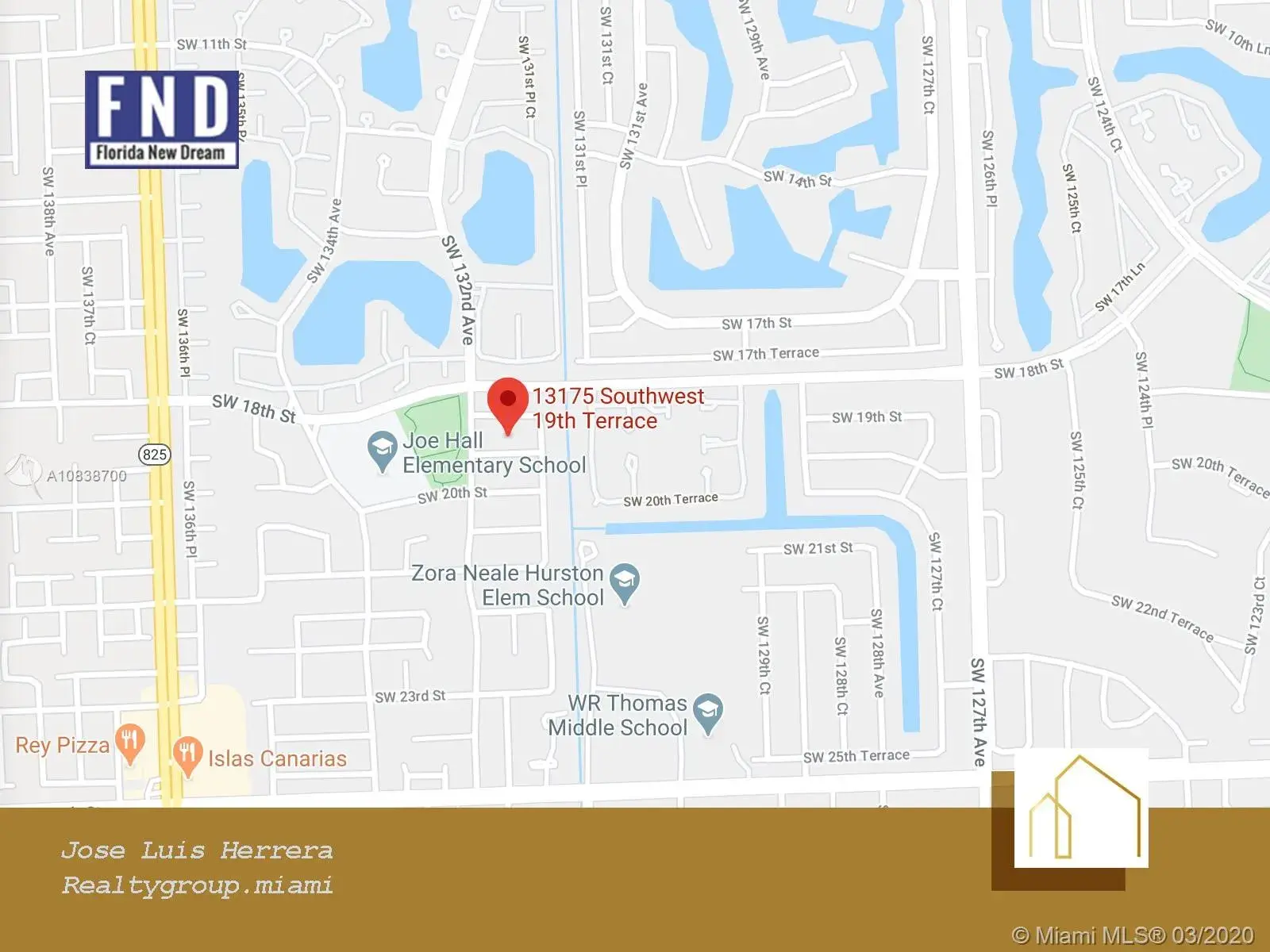 13175 SW 19th Ter, Miami FL 33175