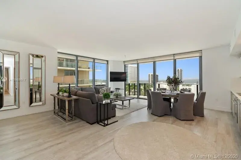 3 bedroom 3 bath Residential Lease for rent at 121 NE 34th St # 1008, Miami FL 33137