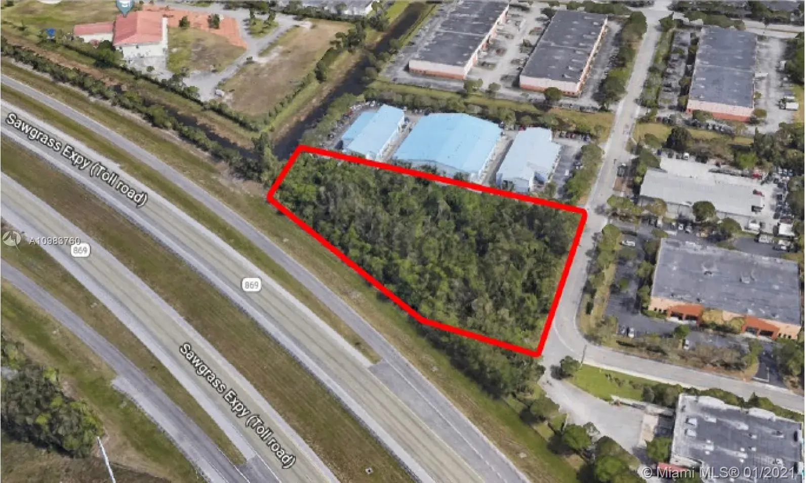 Commercial Land for sale at 10900 NW 52nd St, Sunrise FL 33351