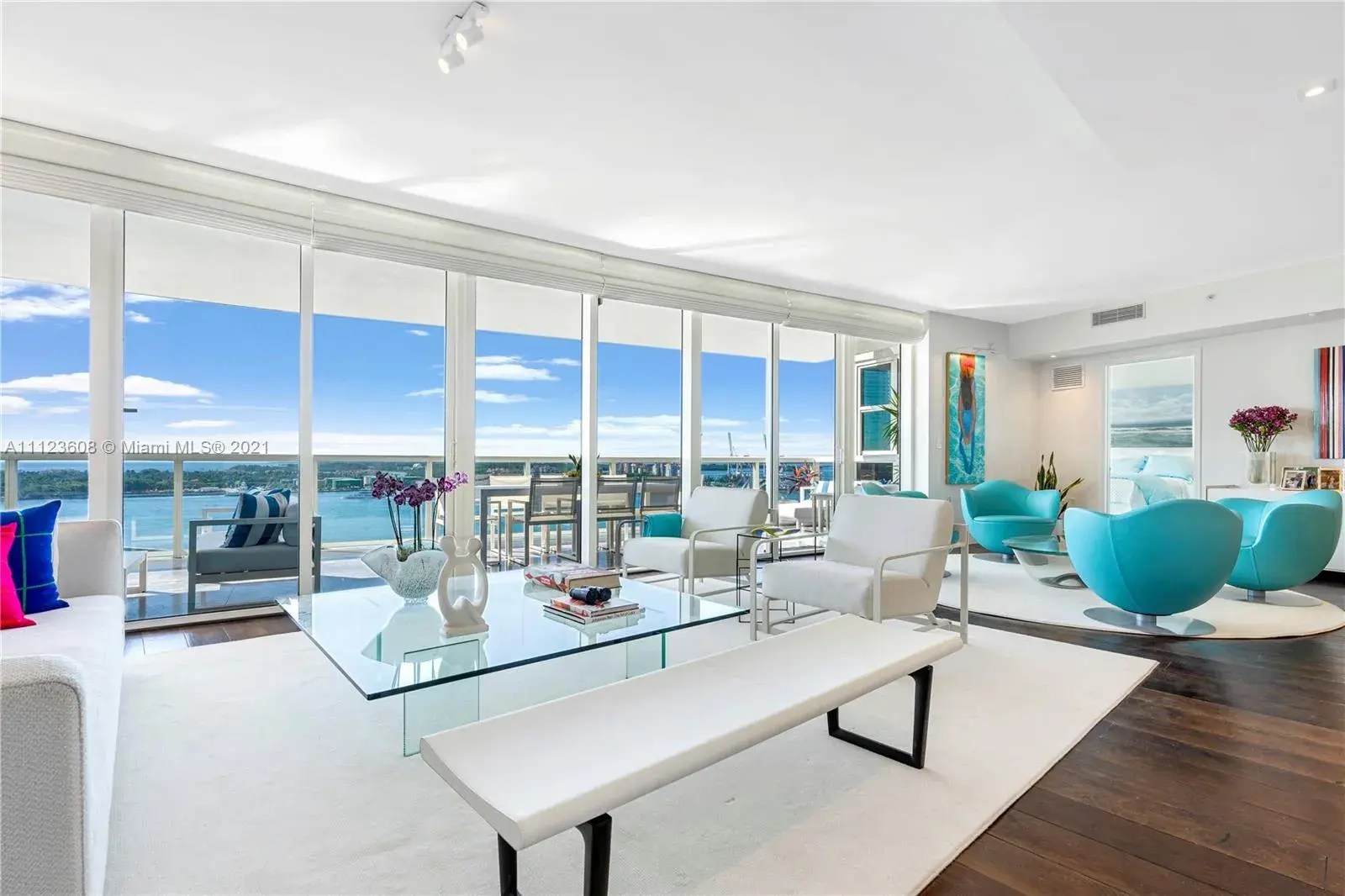 2 bedroom 3 bath Residential Lease for rent at 400 Alton Rd # 1506, Miami Beach FL 33139