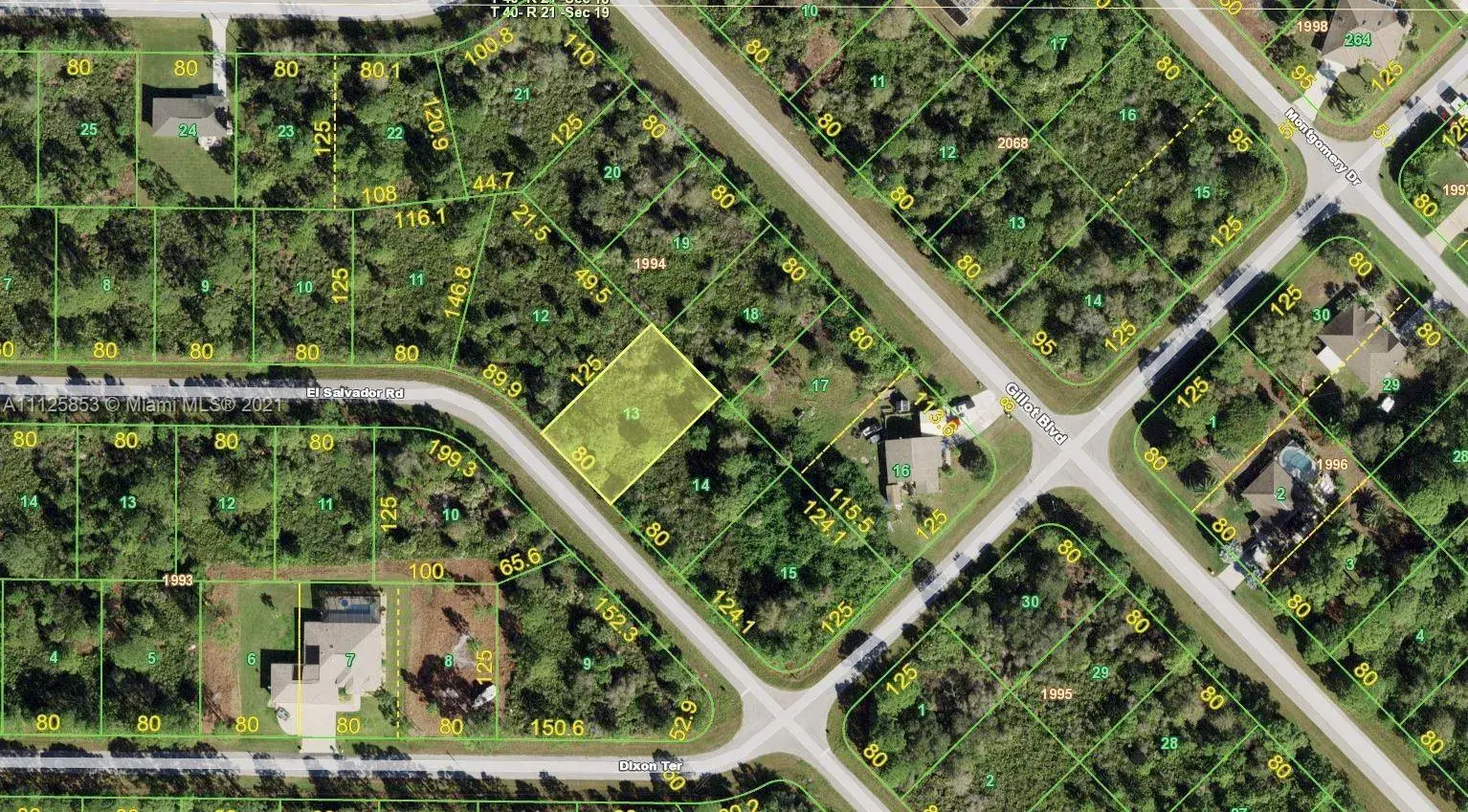 Land/Boat Docks for sale at 3122 El Salvador Rd, Port Charlotte FL 33981