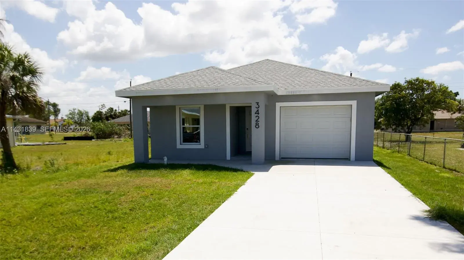 4 bedroom 2 bath for sale at 3428 N Jeffcott ST, Fort Myers FL 33916