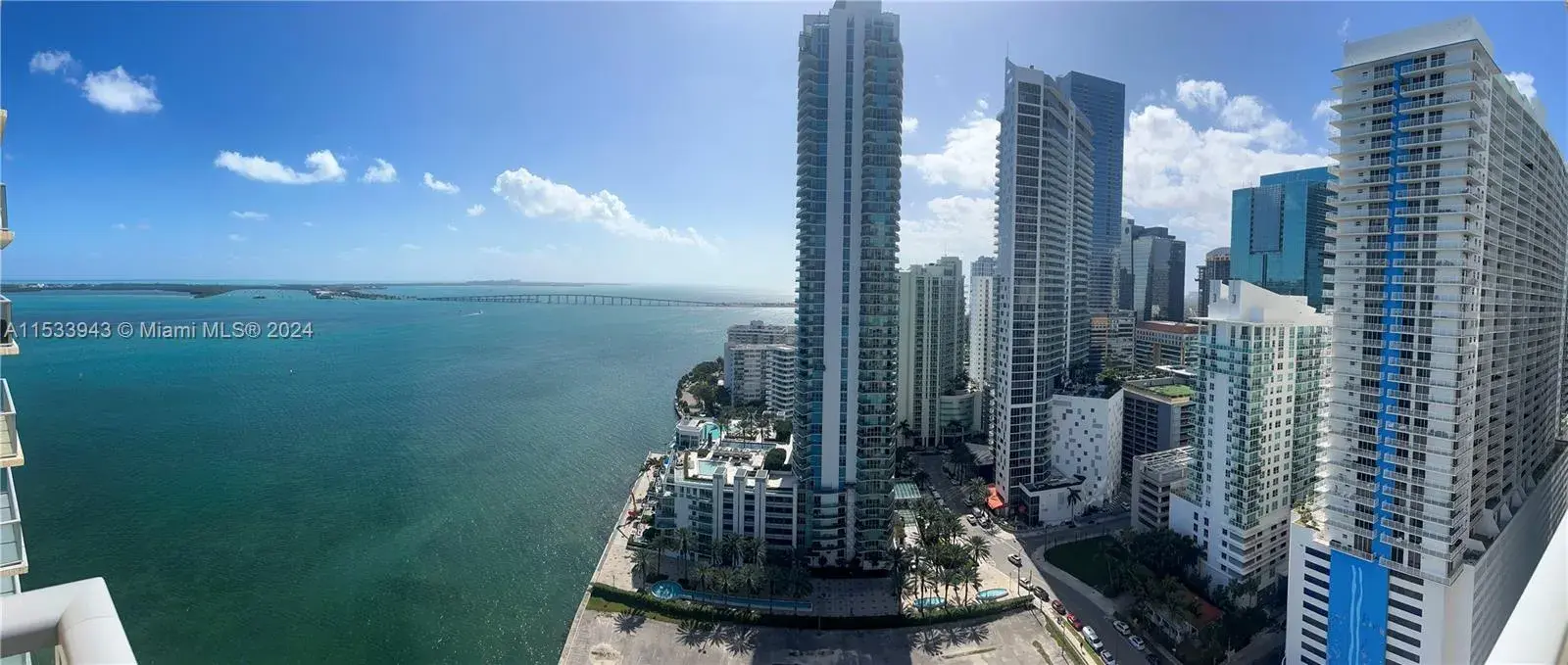 2 bedroom 2 bath Residential Lease for rent at 1155 Brickell Bay Dr # 2809, Miami FL 33131