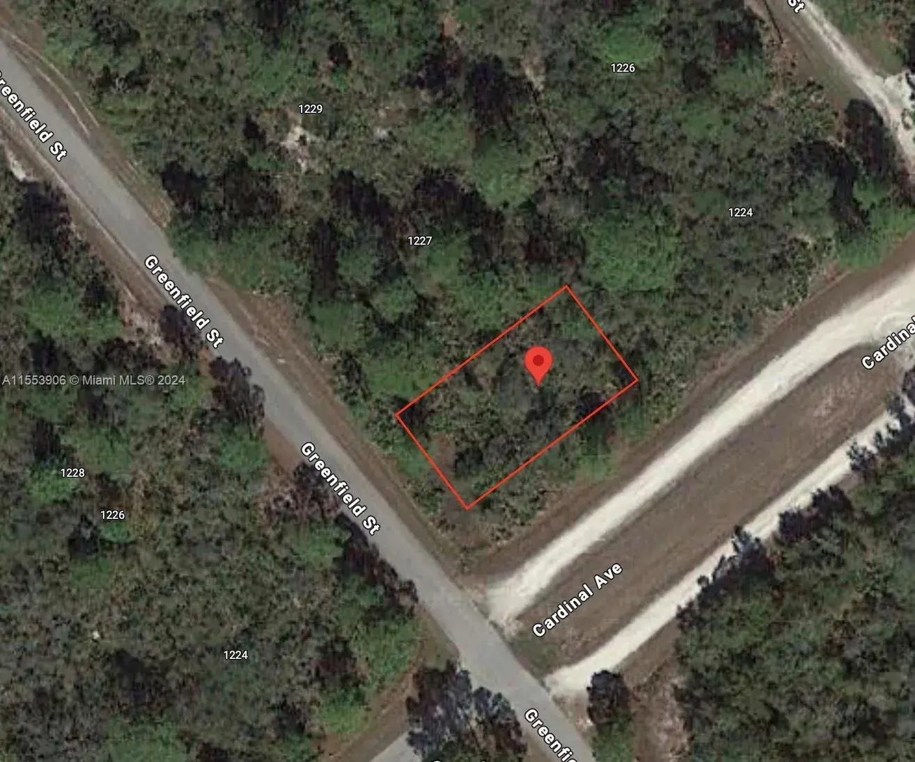 Commercial Land for sale at 1225 Greenfield St, Lake Placid FL 33852