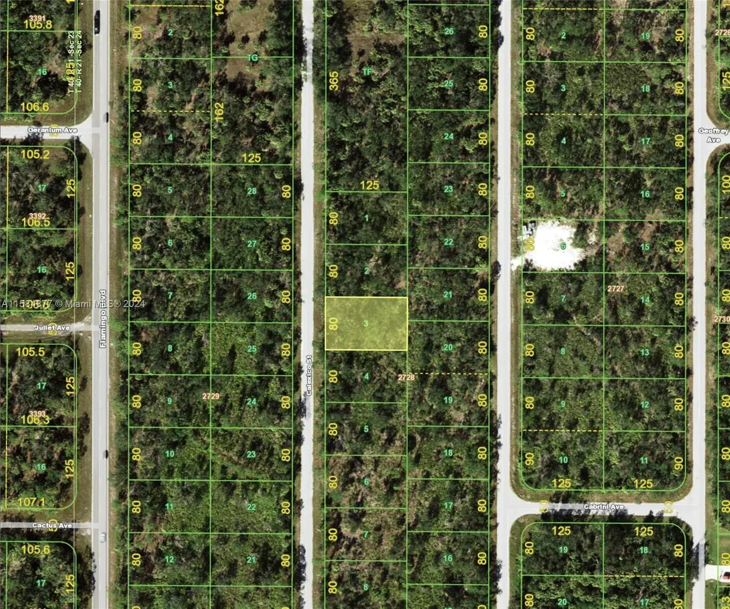 Land/Boat Docks for sale at 3092 Calexico St, Port Charlotte FL 33948