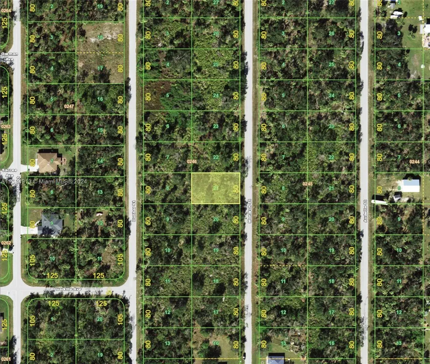 Land/Boat Docks for sale at 3329 Monarch St, Port Charlotte FL 33948