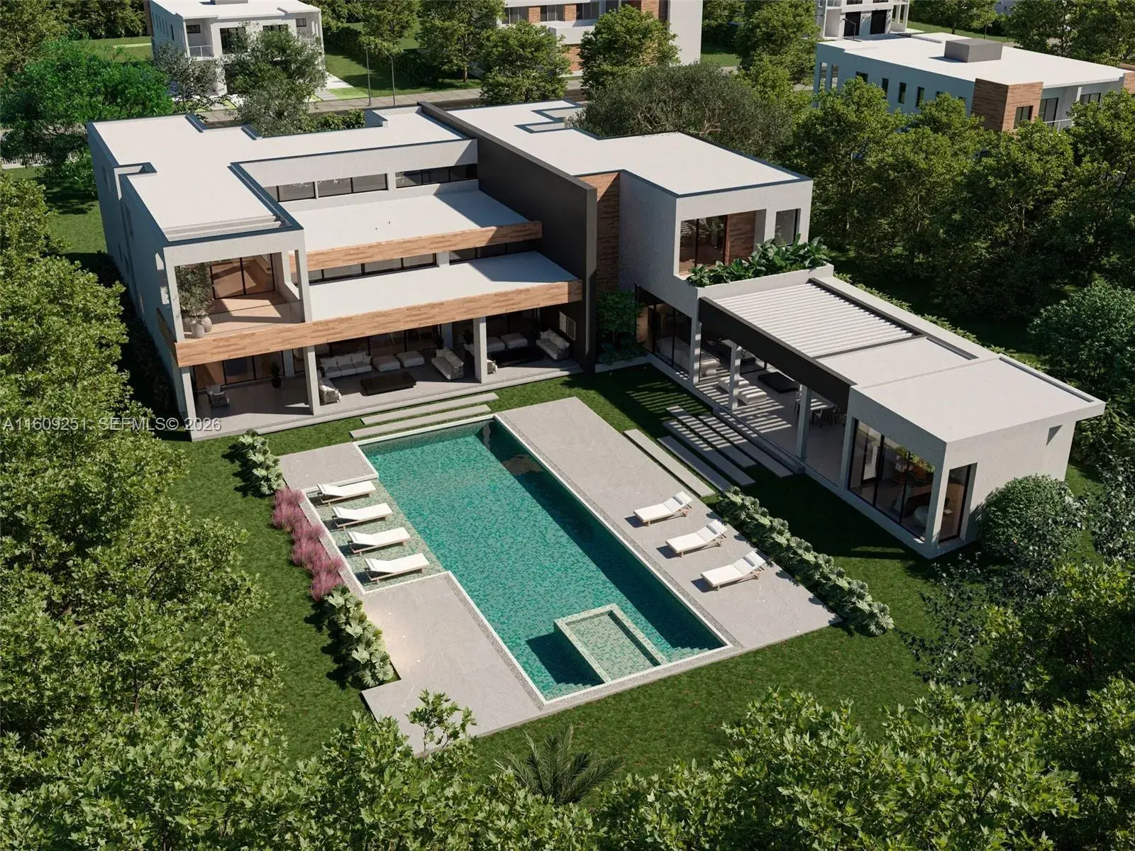 7 bedroom 8 bath Residential for sale at 6675 SW 96th St, Pinecrest FL 33156
