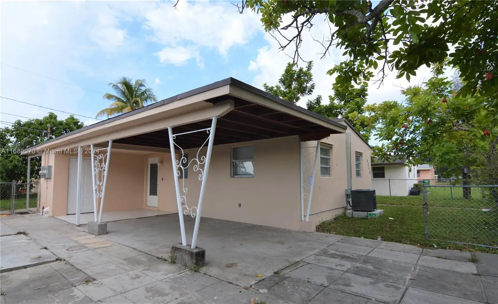 2 bedroom 1 bath Residential Lease for rent at 5510 SW 32nd Ct, Pembroke Park FL 33023