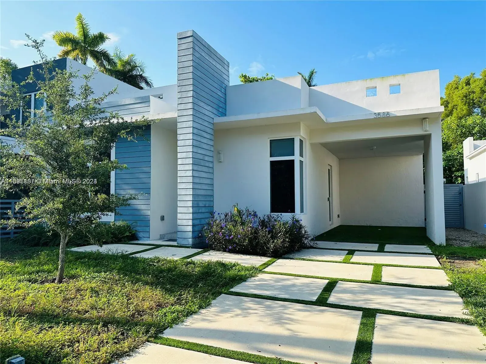 4 bedroom 3 bath Residential Lease for rent at 3586 Franklin Ave, Miami FL 33133