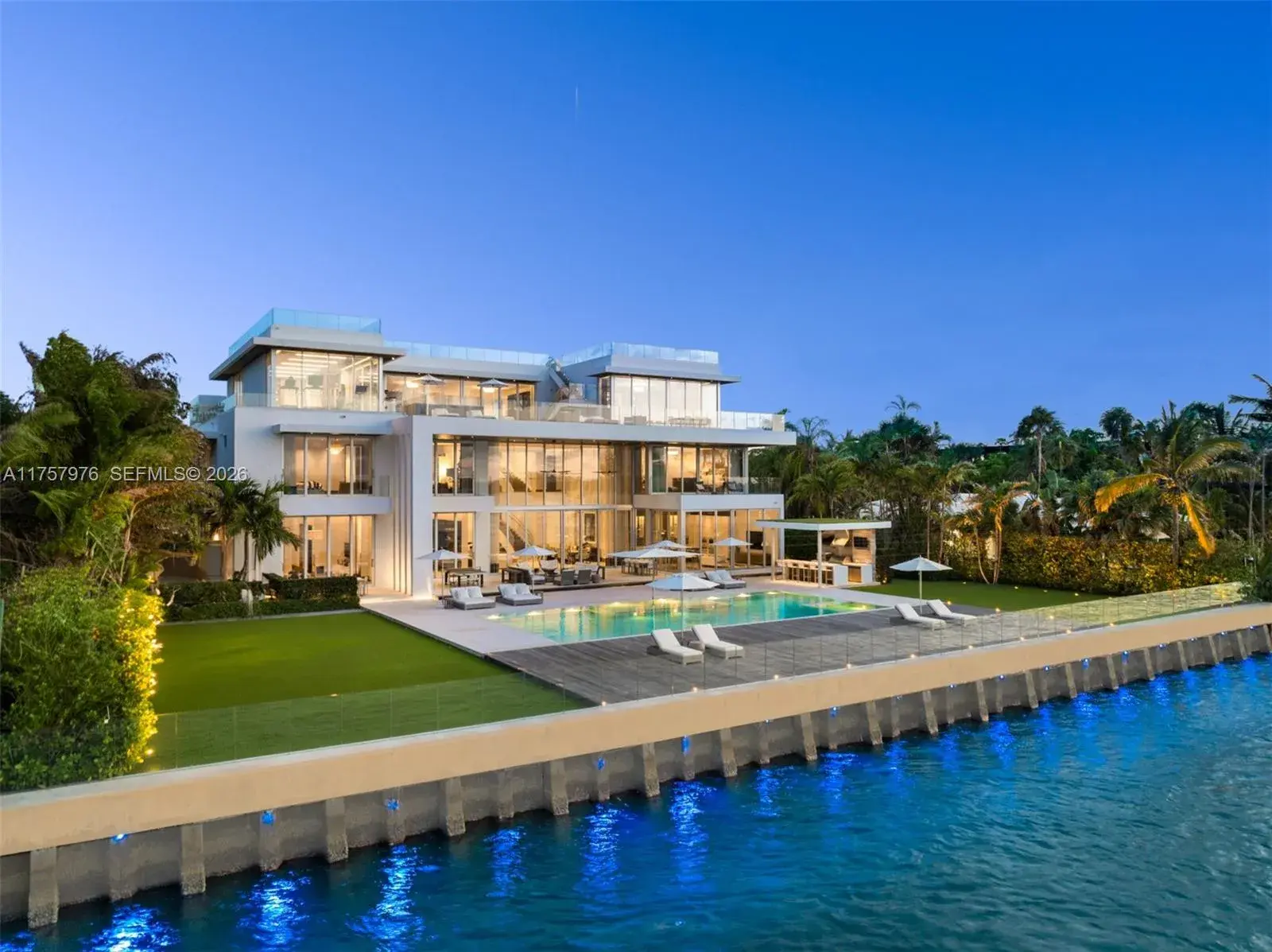 9 bedroom 11 bath Residential for sale at 284 Bal Bay Dr, Bal Harbour FL 33154