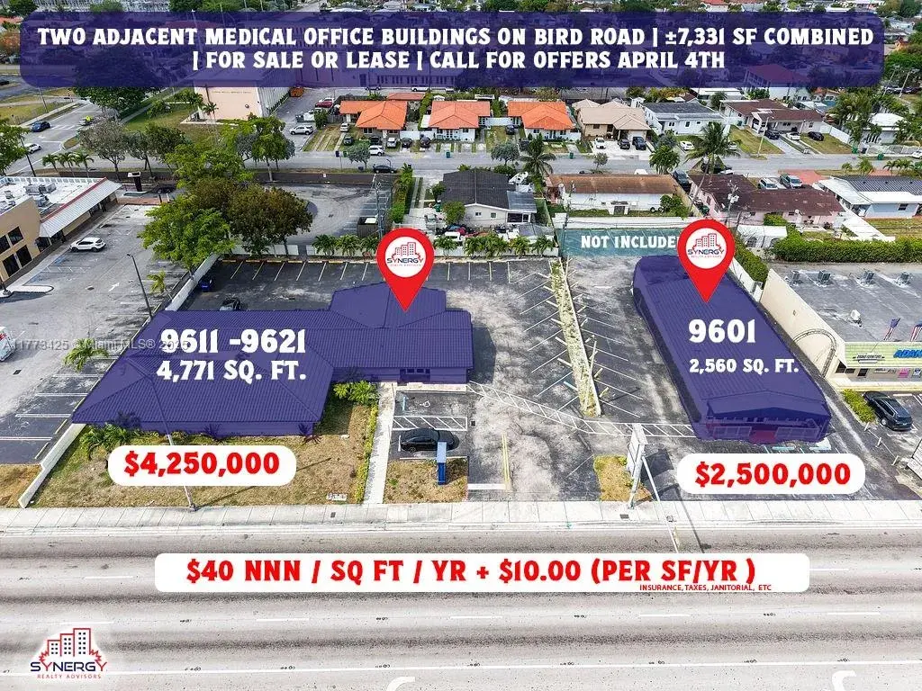 Commercial Sale for sale at 9601 SW 40th St, Miami FL 33165