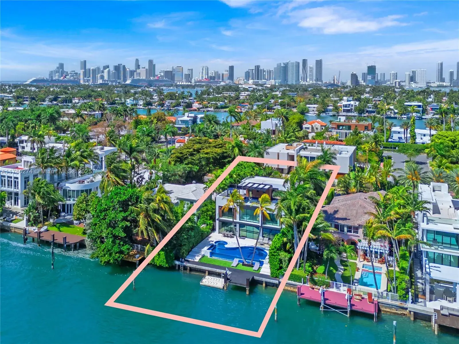 6 bedroom 6 bath for sale at 247 E Rivo Alto Dr, Miami Beach FL 33139