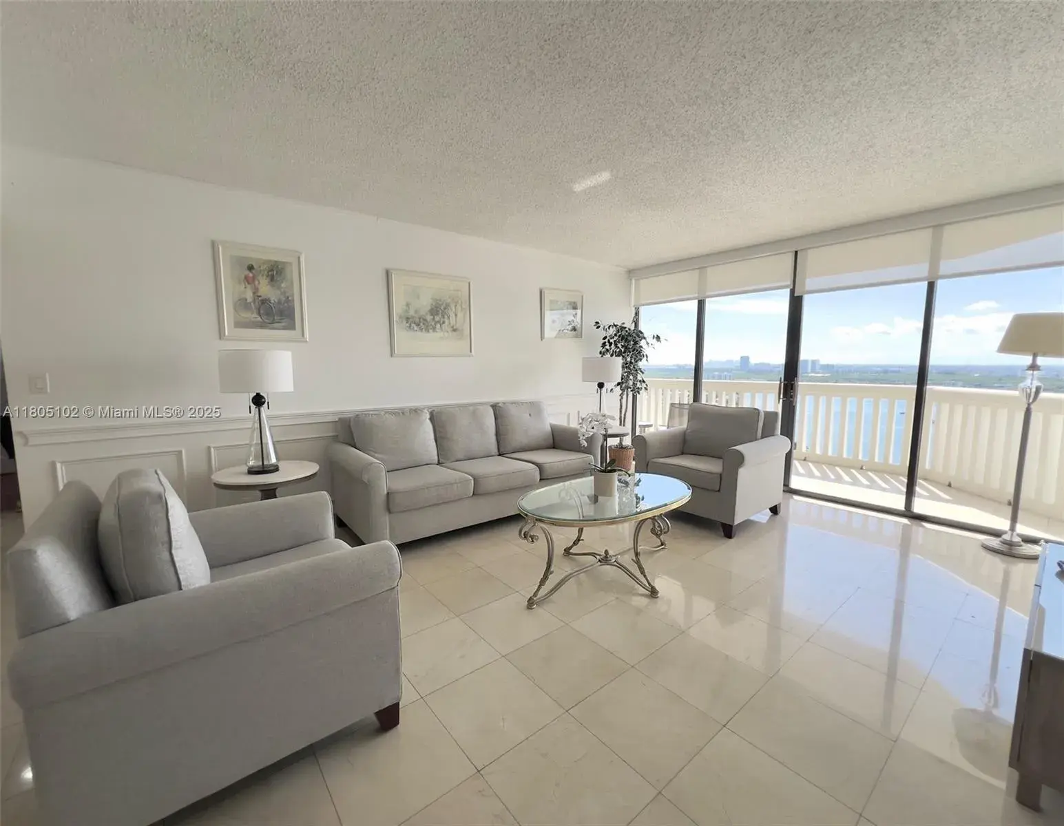 2 bedroom 2 bath Residential Lease for rent at 1000 W Island Blvd # 2412, Aventura FL 33160