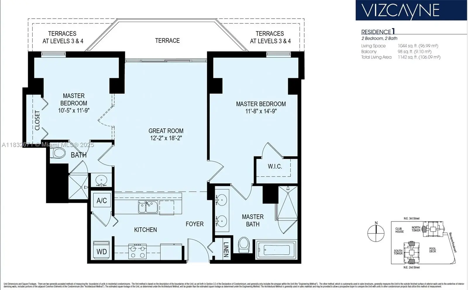 253 NE 2nd St # 1401, Miami FL 33132