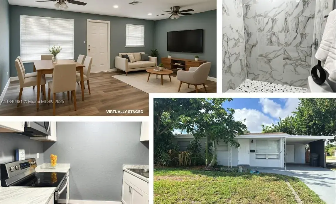3 bedroom 3 bath Residential for sale at 6644 Raleigh St, Hollywood FL 33024
