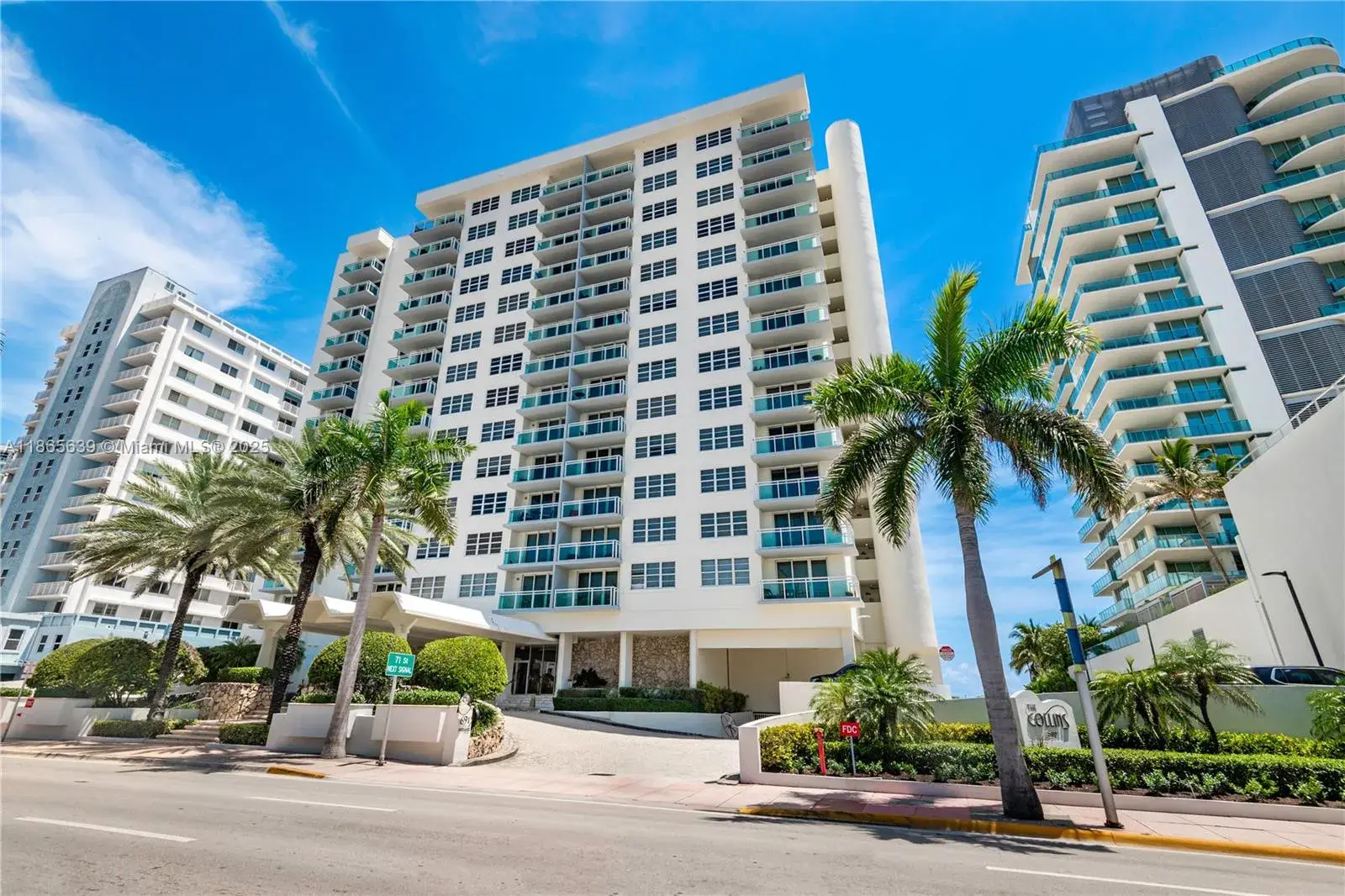 1 bedroom 1 bath Residential Lease for rent at 6917 Collins Ave # 511, Miami Beach FL 33141