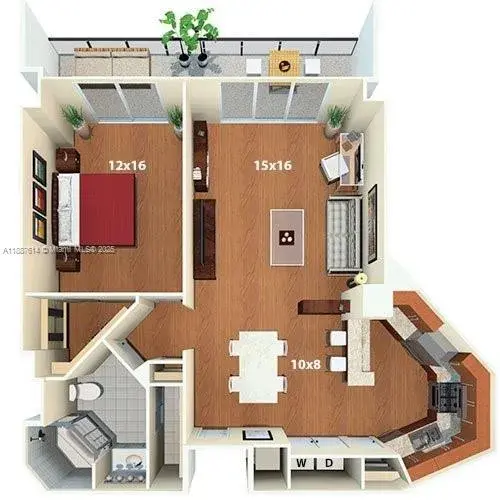 2 bedroom 2 bath for rent at 1500 Bay Rd # 2312, Miami Beach FL 33139