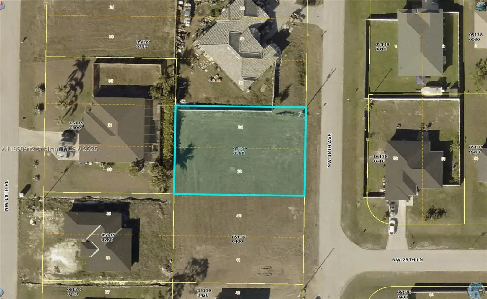 Land/Boat Docks for sale at 2546 NW 18, Cape Coral FL 33993