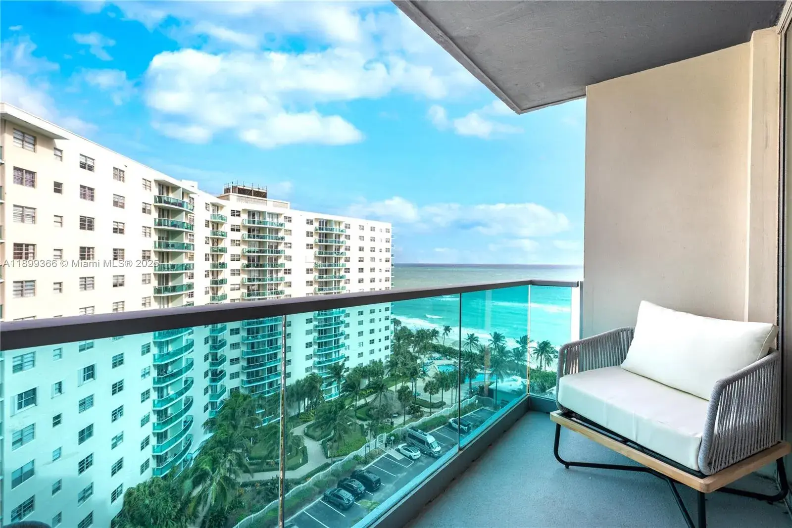 1 bedroom 1 bath Residential Lease for rent at 4001 S Ocean Dr # 12K, Hollywood FL 33019