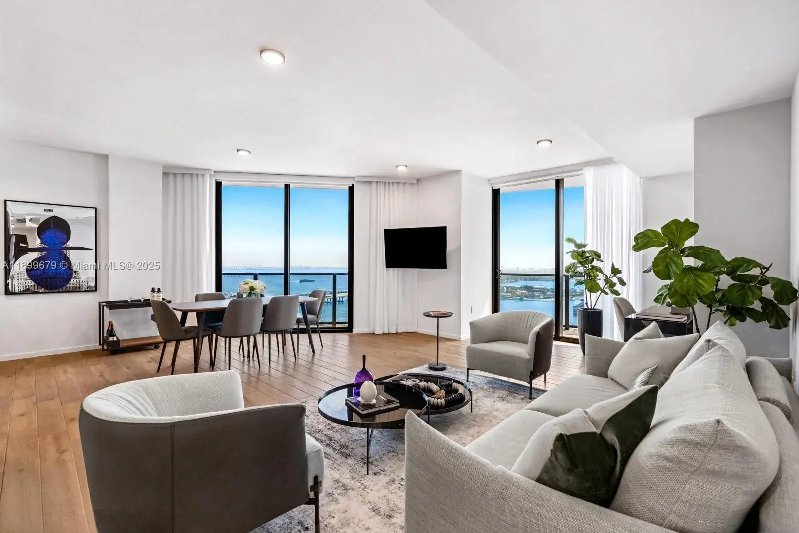 2 bedroom 2 bath Residential Lease for rent at 398 NE 5th St # 4409, Miami FL 33132