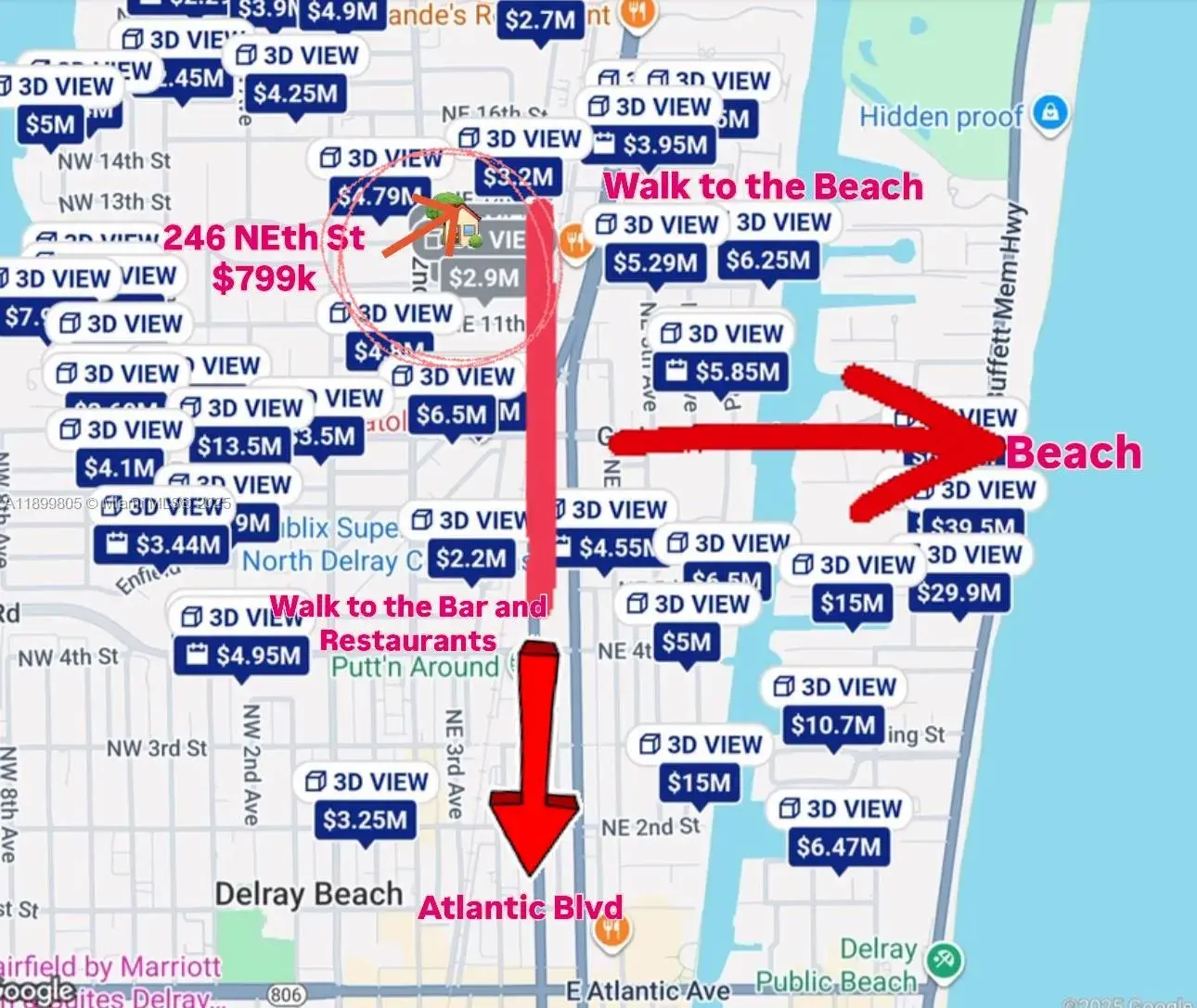 246 NE 13th St, Delray Beach FL 33444