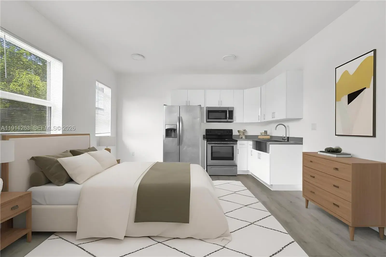 1 bath Residential Lease for rent at 402 NW 12th Ave # 210, Miami FL 33128
