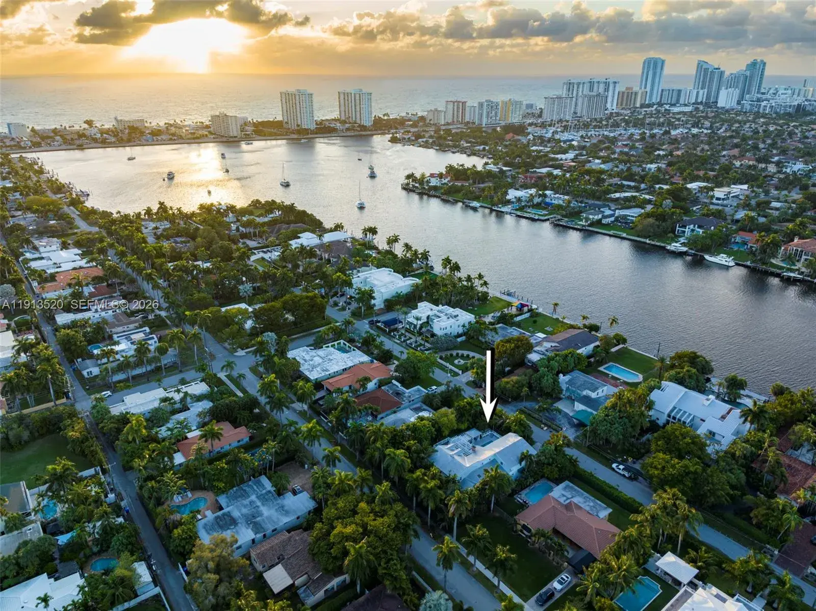 8 bedroom 5 bath Residential for sale at 1025 N Southlake Dr, Hollywood FL 33019