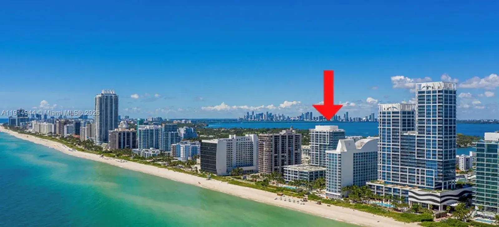 1 bedroom 1 bath Residential Lease for rent at 6799 Collins Ave, Miami Beach FL 33141