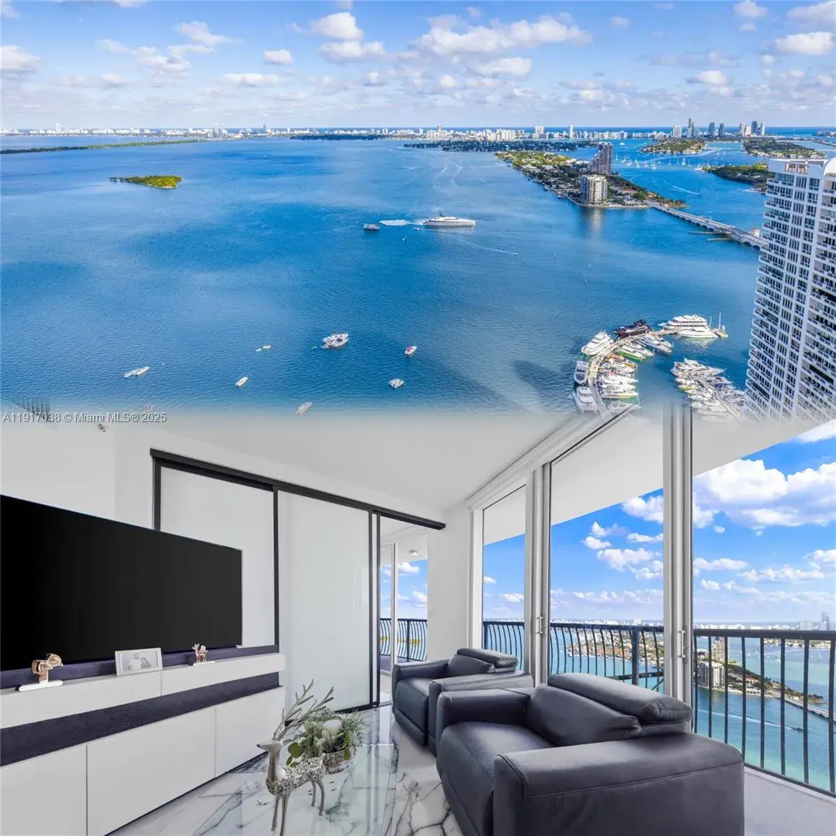 2 bedroom 2 bath Residential Lease for rent at 1750 N Bayshore Dr # 4302, Miami FL 33132