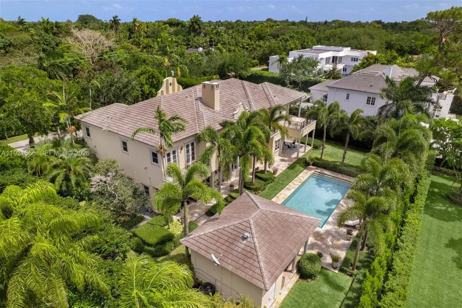 7 bedroom 8 bath Residential for sale at 8010 Ponce De Leon Rd, Miami FL 33143