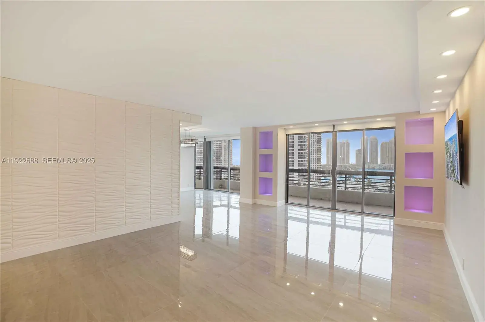 2 bedroom 2 bath Residential Lease for rent at 3500 Mystic Pointe Dr # 1206, Aventura FL 33180