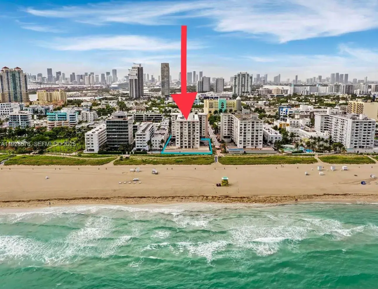 1 bedroom 1 bath Residential for sale at 345 Ocean Dr # 511, Miami Beach FL 33139