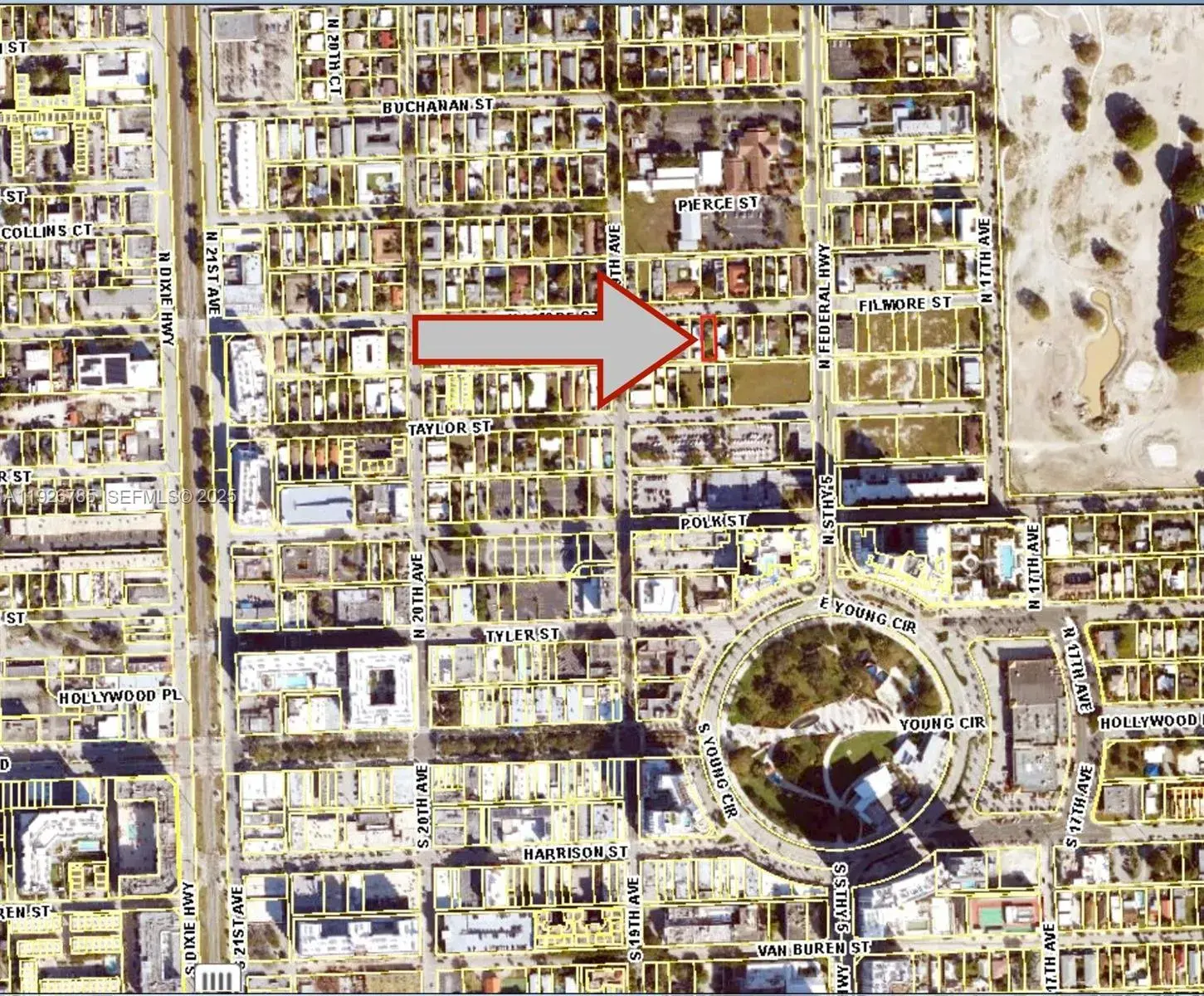 2 bedroom 1 bath Residential for sale at 1832 Fillmore St, Hollywood FL 33020