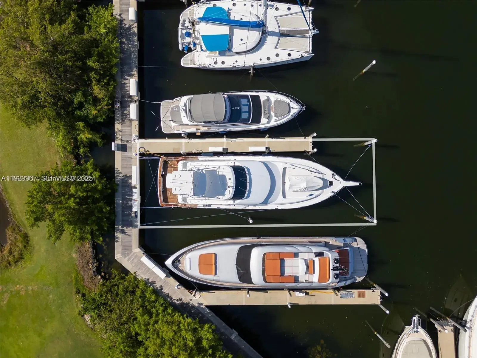 for sale at 13660 Deering Bay Boat slip for rent, Coral Gables FL 33158