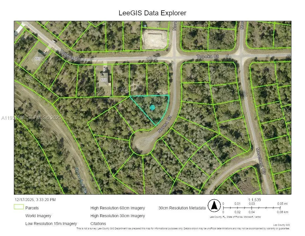 Land/Boat Docks for sale at 1845 NORMA CT, Lehigh Acres FL 33972