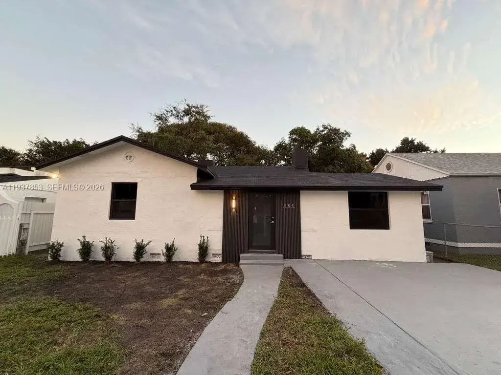 3 bedroom 2 bath Residential for sale at 854 NW 76th St, Miami FL 33150