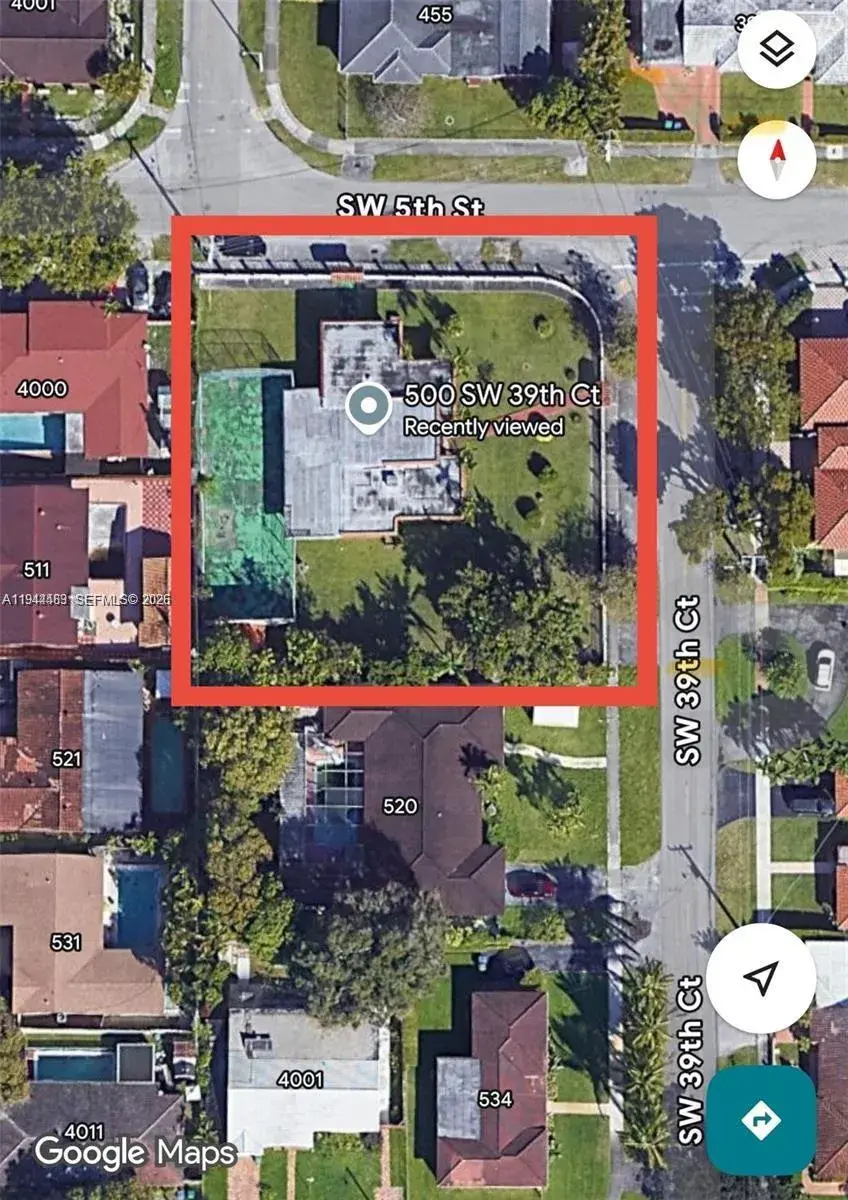 500 SW 39th Ct, Miami FL 33134